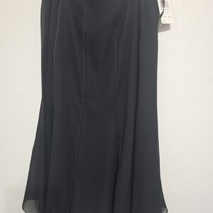 MSK Black A-Line Skirt